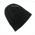 Fördernde kundengebundene feste schwarze Snowboard-Ski-Winter-Acrylbeanie-Slouchy Beanie